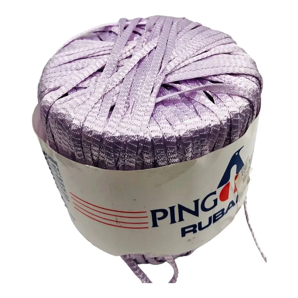 Vintage Pingouin Roubaix Lavender Yarn Double Knitting Made in France 82Y Satin